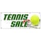 Signmission TENNIS SALE BANNER SIGN shop racquet balls shoes athletic B-120 Tennis - alternate 1